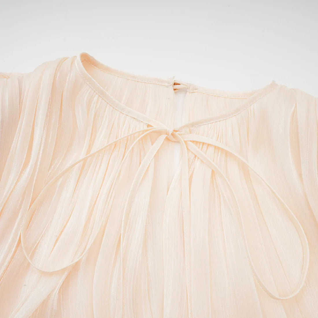 Eugénie Fully Pleated Ruffled Mini Dress
