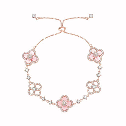Sakura Cleef Set - Bracelet, Earrings & Necklace